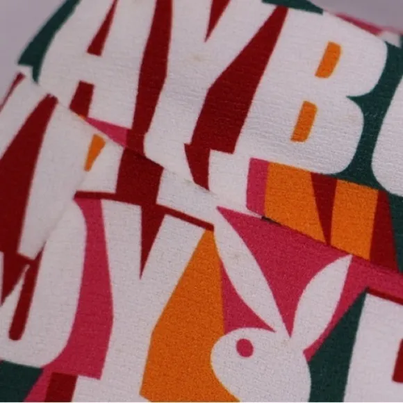 🅽🅴🆆 𝗥𝗔𝗥𝗘 𝐏𝐋𝐀𝐘𝐁𝐎𝐘 colorful Playboy bunny shorts, women’s Medium