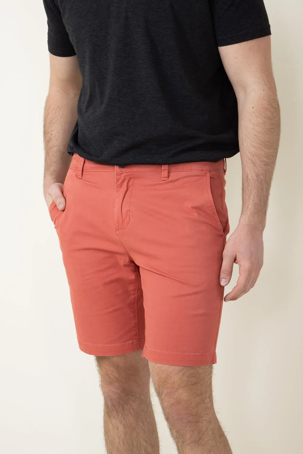 1897 Original 9" Washed Twill Shorts for Men in Nantucket | 4GLL1223-NNTCKETRED