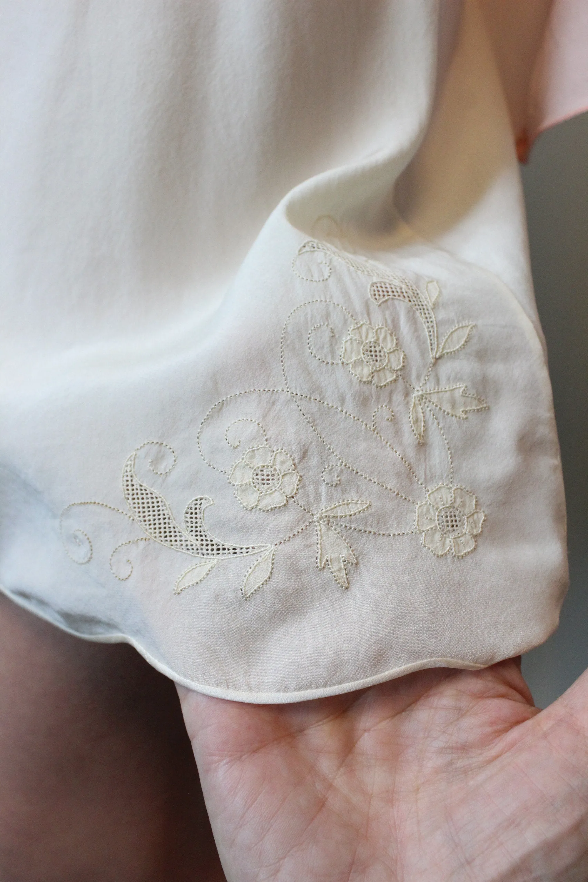 1930s TAP SHORTS lingerie scallop hem small | new spring
