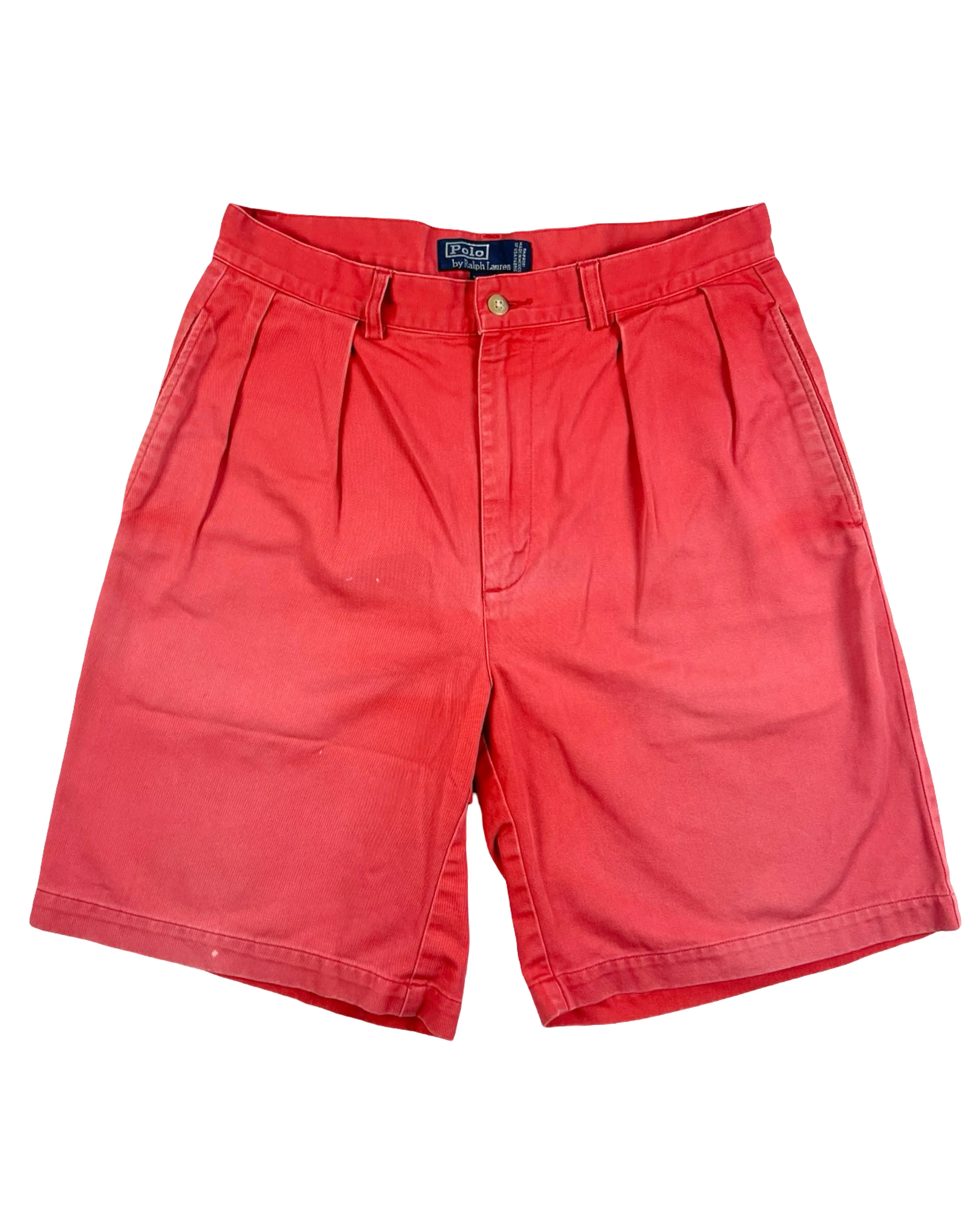 1990’s Polo Faded Red Chino Tyler Shorts