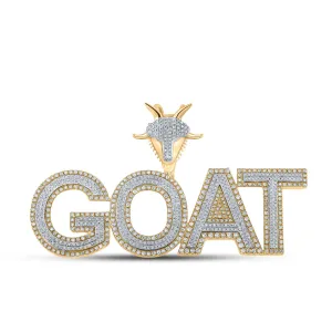 2 3/4CTW-DIA P1P2 "GOAT" MENS CHARM