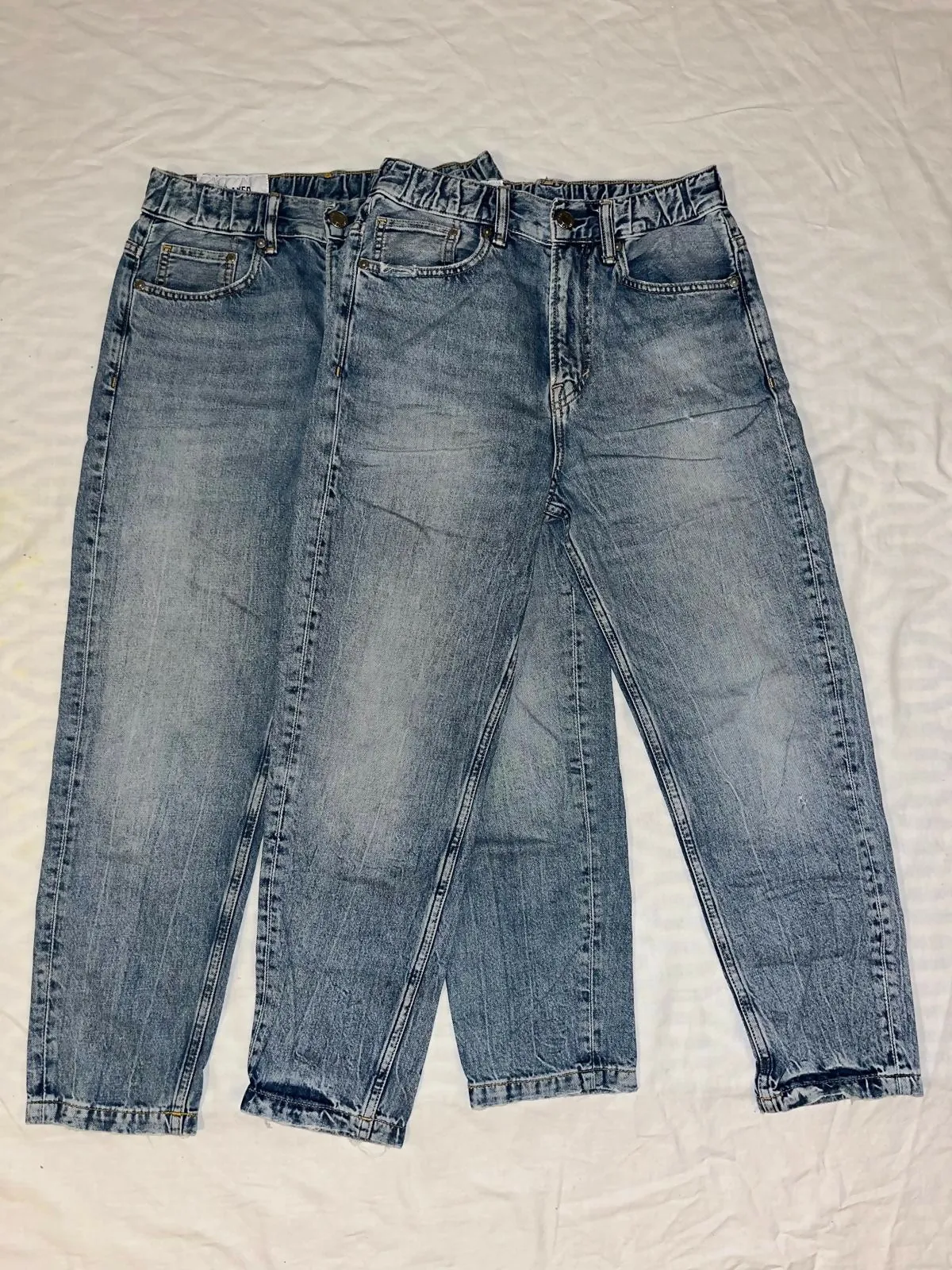 2 Jeans Relaxed Tapered Denim