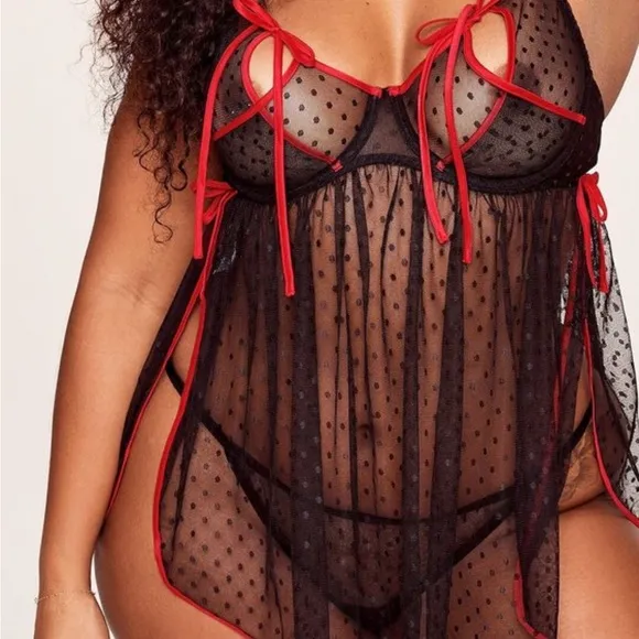 2pcs Women's Babydoll OR Panties Panty Lingerie G-string Plus Size 1X 2X