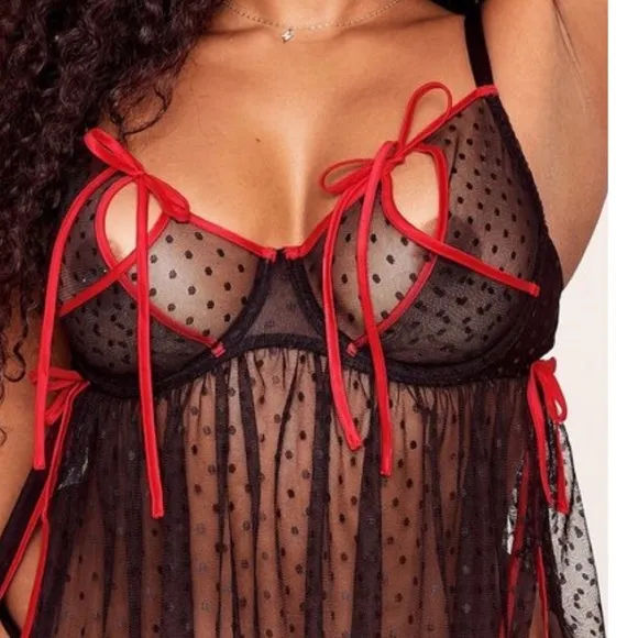 2pcs Women's Babydoll OR Panties Panty Lingerie G-string Plus Size 1X 2X