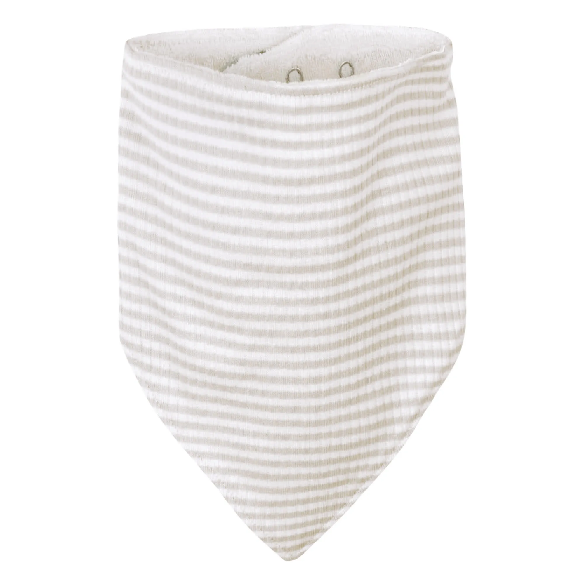 3-Pack Baby Neutral Natural Leaves Bandana Bibs