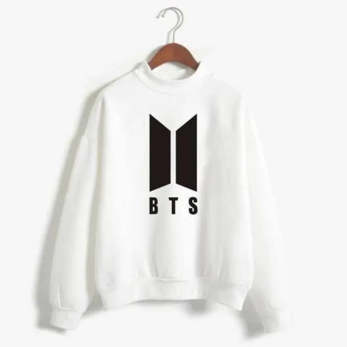 Ace Bts Sweatshirt For womens White