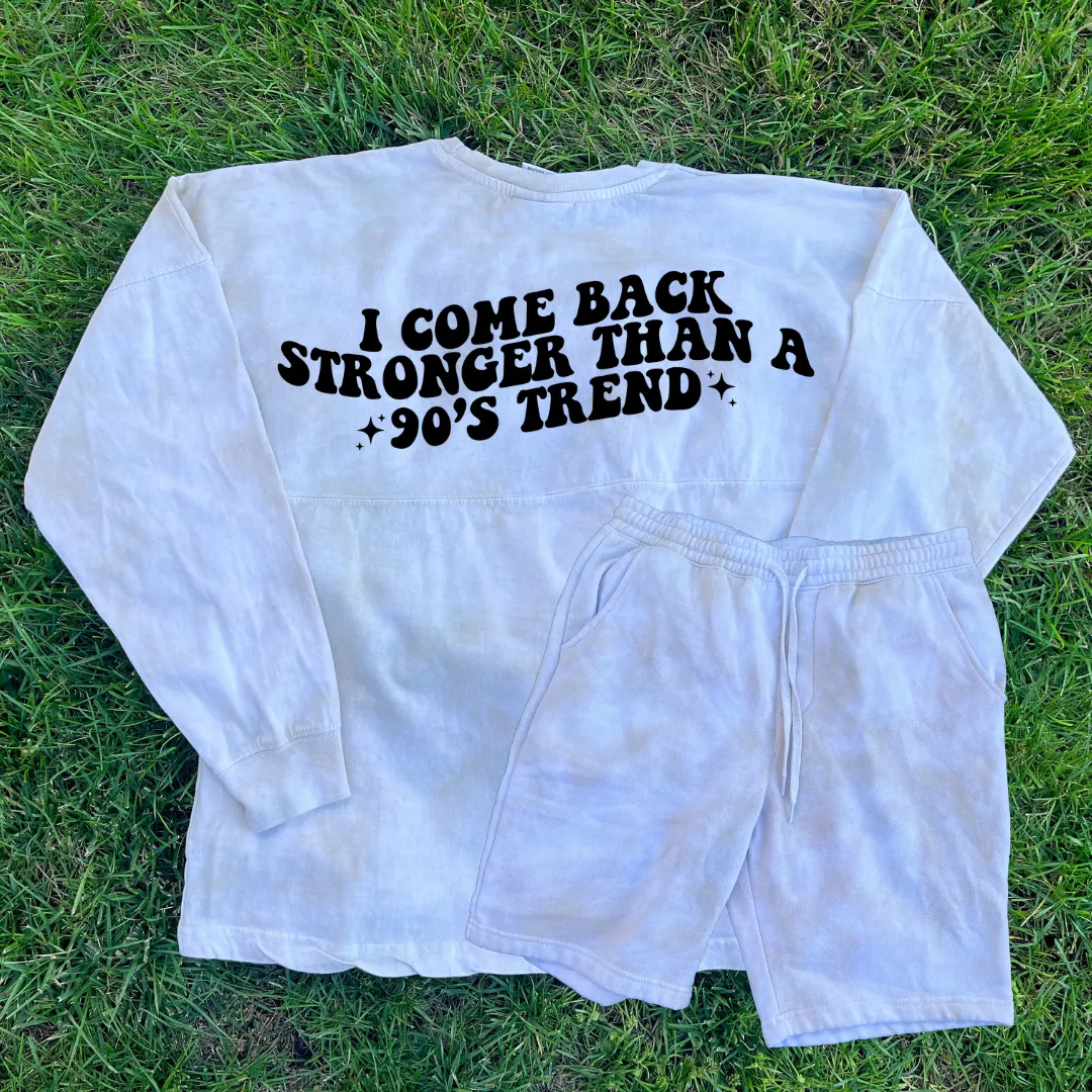 Adult Tie-Dye Swiftie Long Sleeve & Shorts Set - Willow