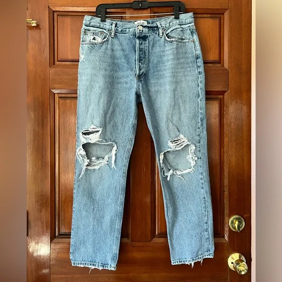 Agolde Fen High Rise Relaxed Taper Jeans
