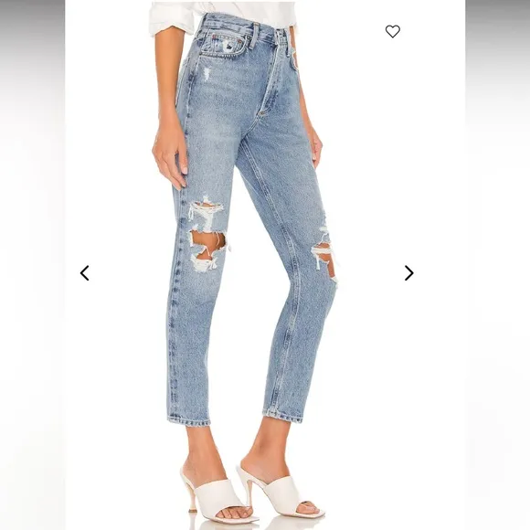 Agolde Fen High Rise Relaxed Taper Jeans