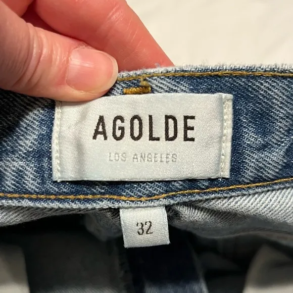 Agolde Fen High Rise Relaxed Taper Jeans