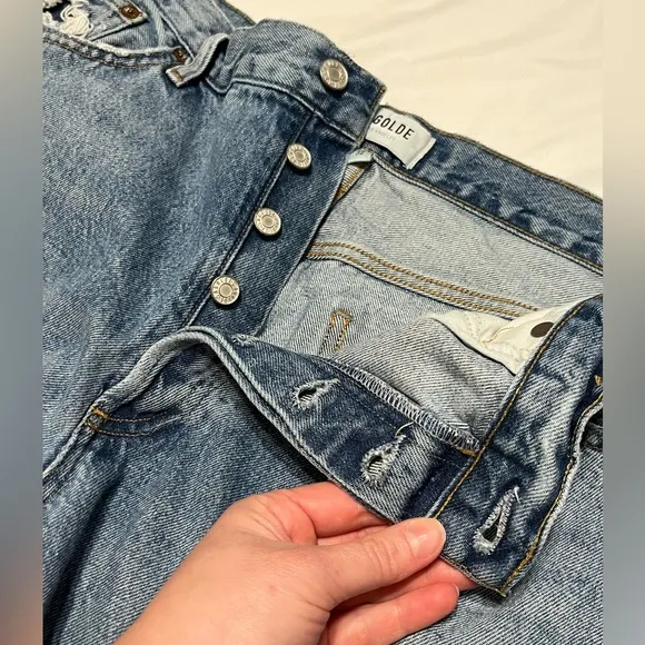 Agolde Fen High Rise Relaxed Taper Jeans