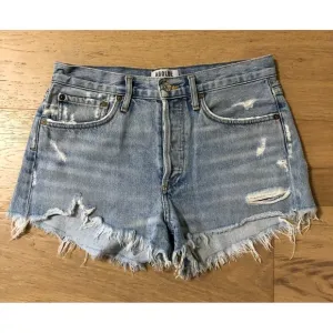 Agolde Parker Vintage Cut Off Denim Shorts Size 26 Distressed Los Angeles 48034