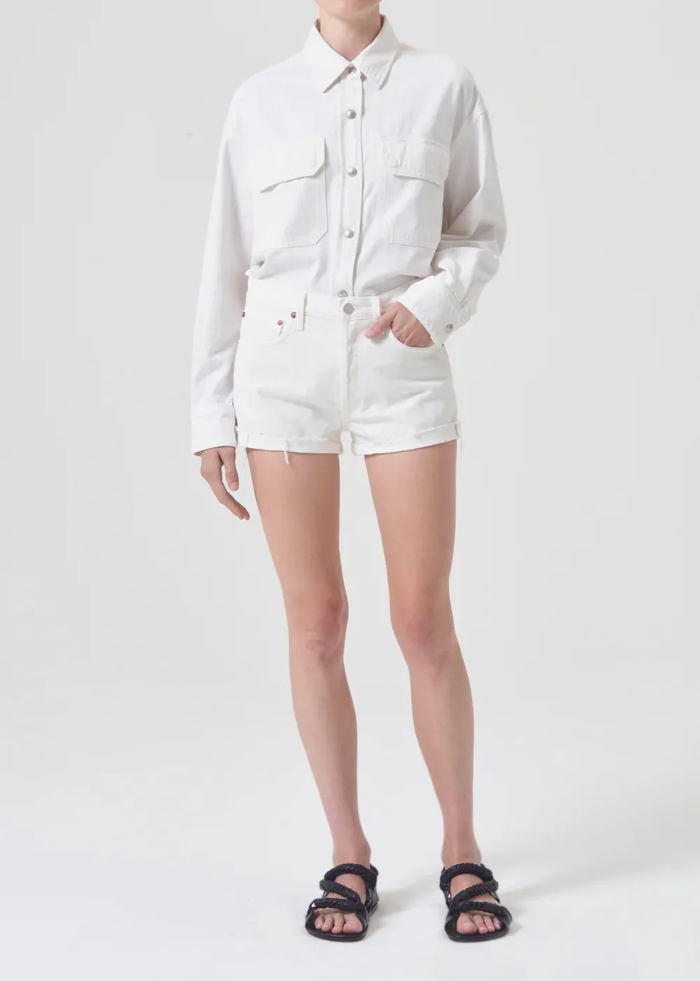 AGOLDE Parker Vintage Rolled Short
