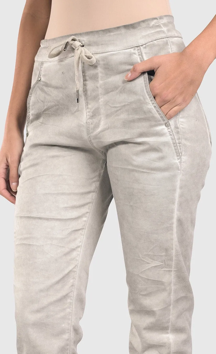 Alembika Grey Iconic Stretch Jeans