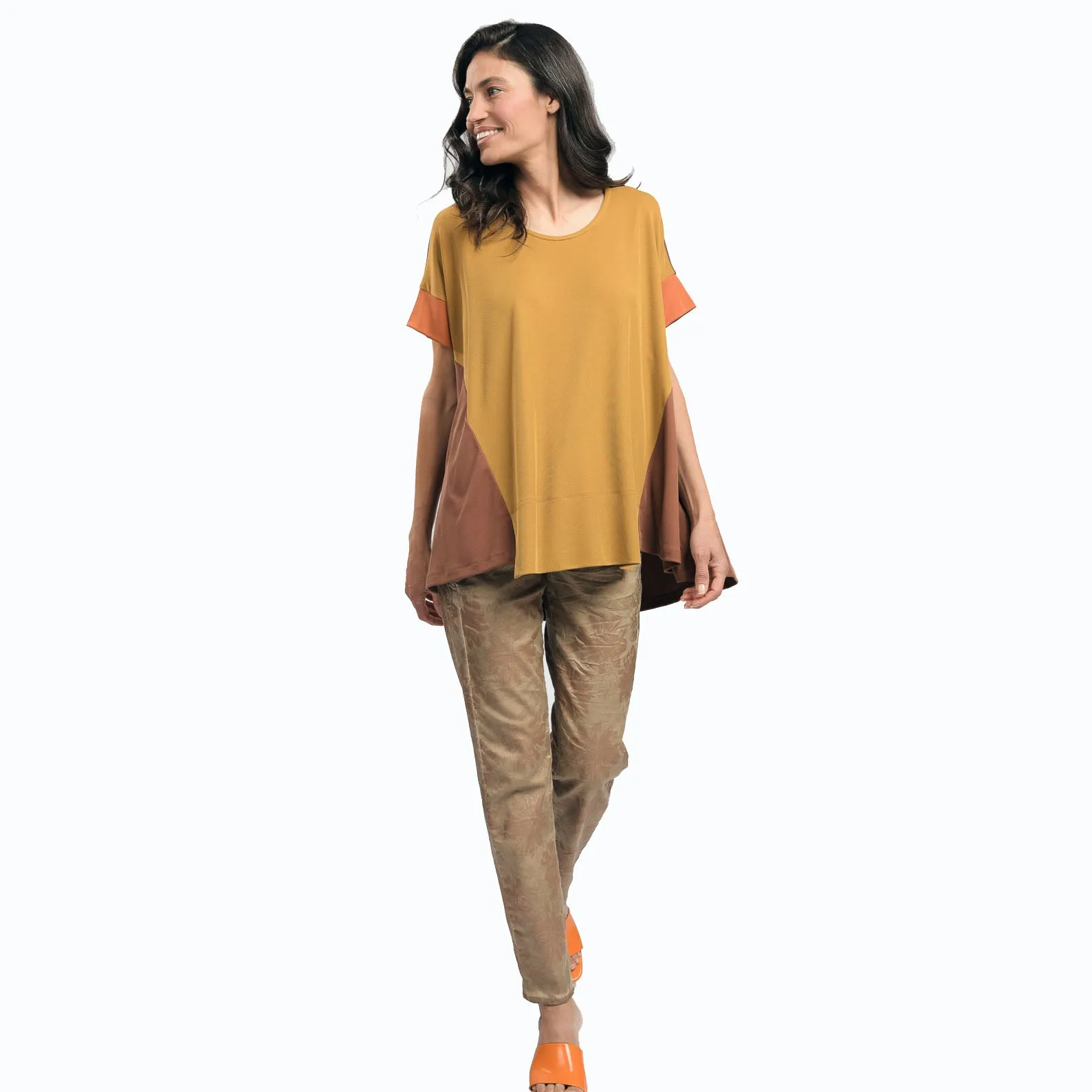 Alembika Pants, Stretch Jeans, Brown, XL