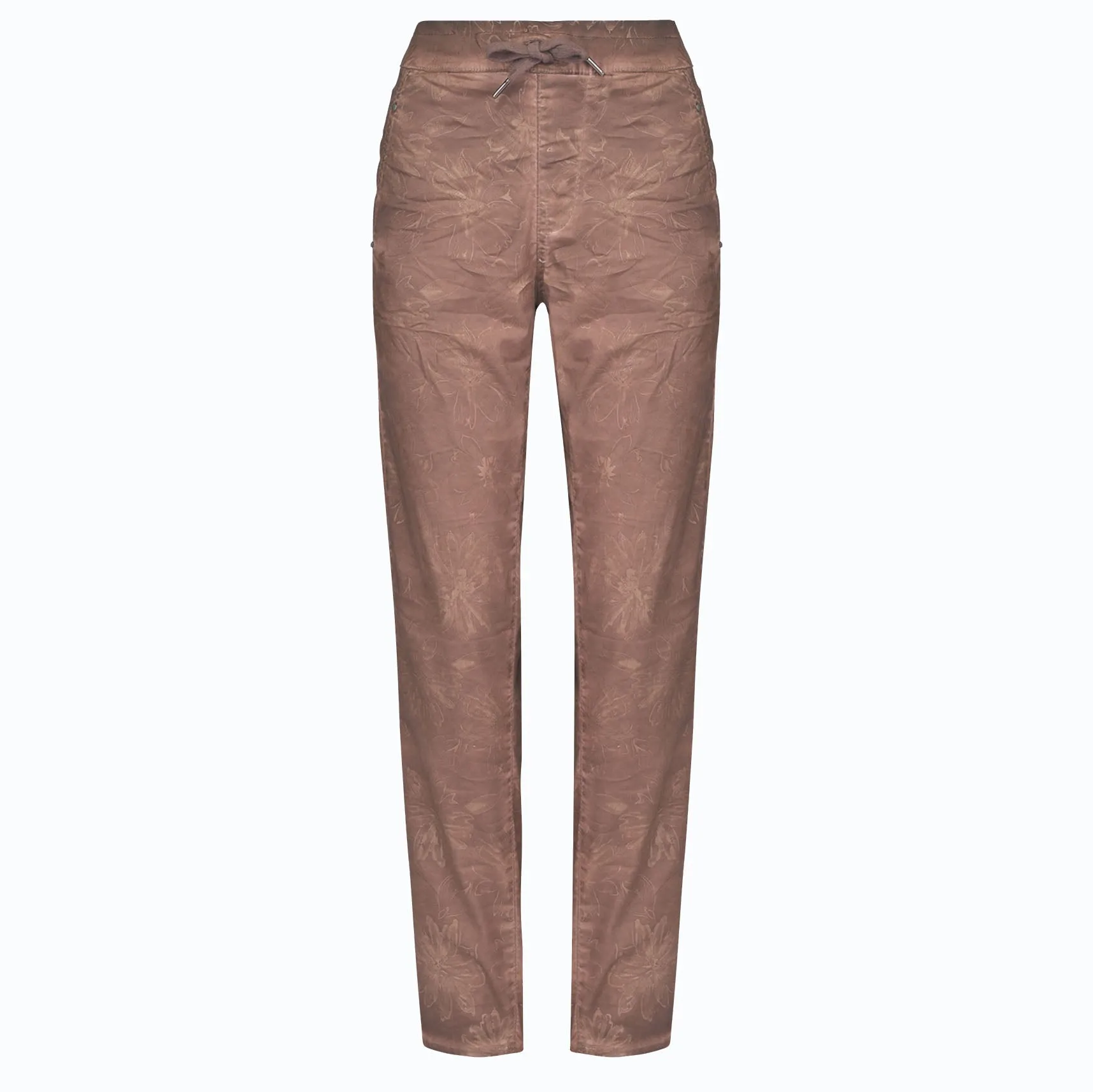 Alembika Pants, Stretch Jeans, Brown, XL