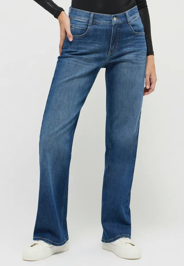 Angels | Basic-Jeans Liz | 3358 midblue