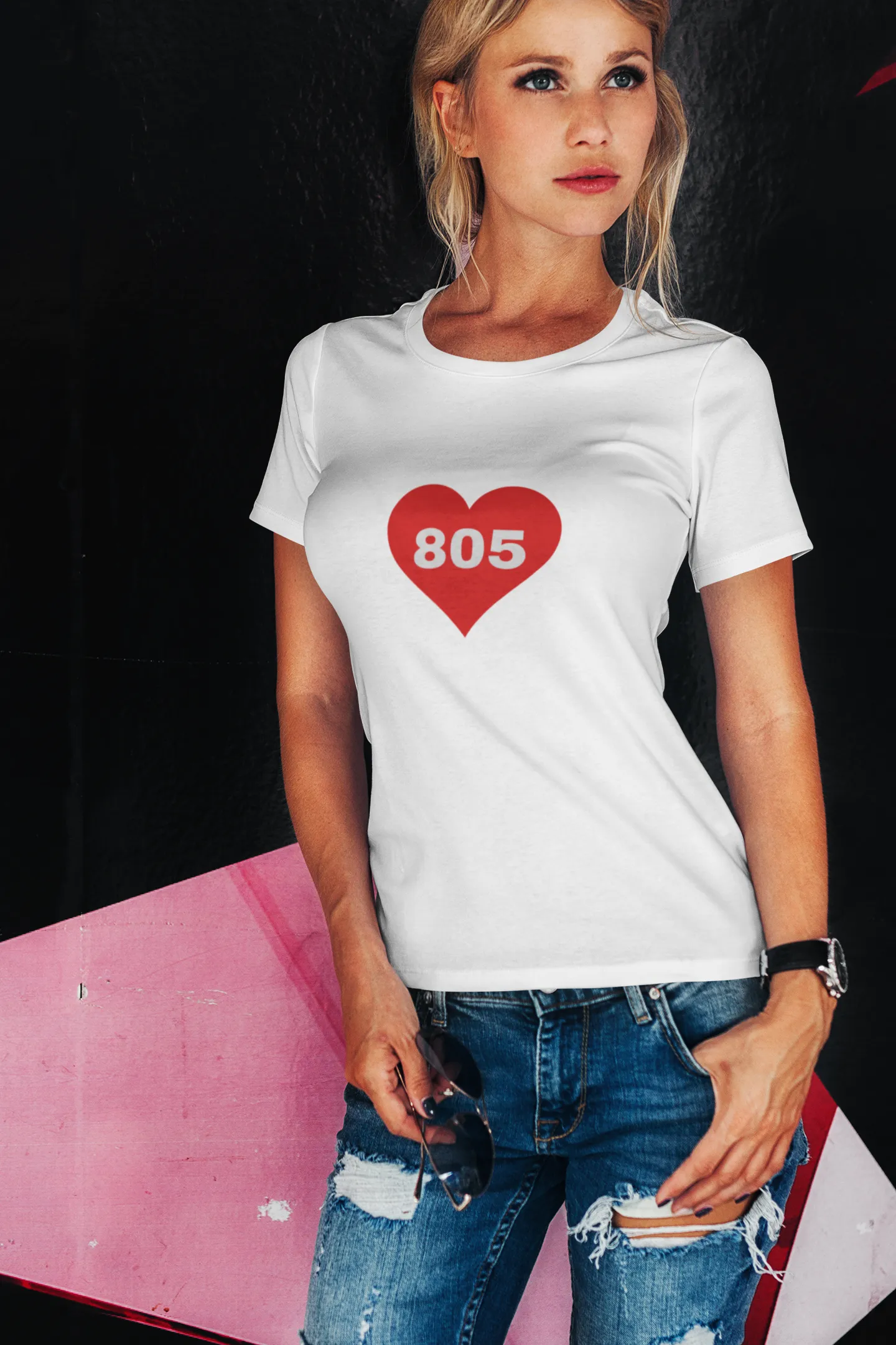 AREA CODE 619 Women's Relaxed T-Shirt
