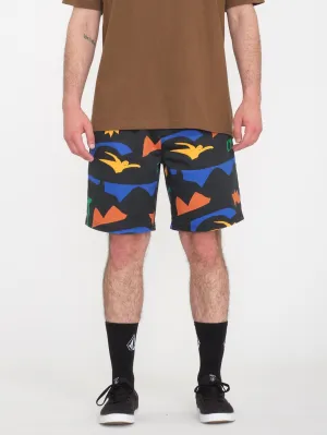 Arthur Longo 18" Shorts - BLACK