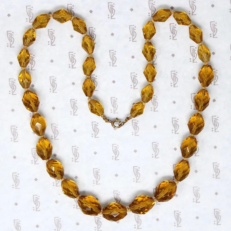 Autumnal Graduated Glass Beads
