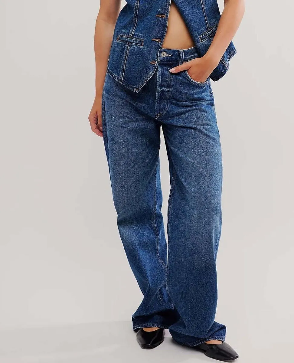 Ayla Baggy Jeans in Claremont