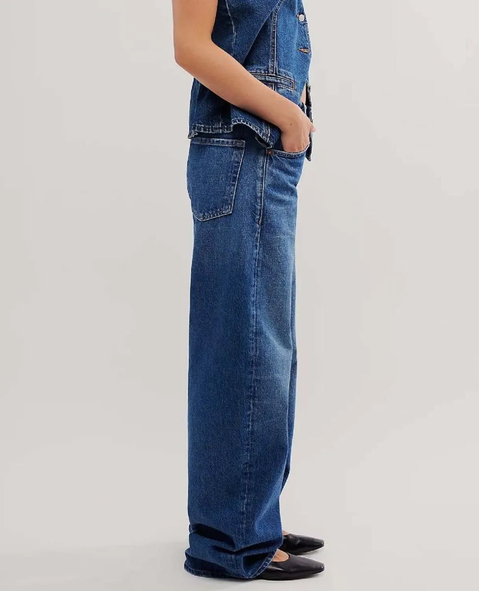 Ayla Baggy Jeans in Claremont