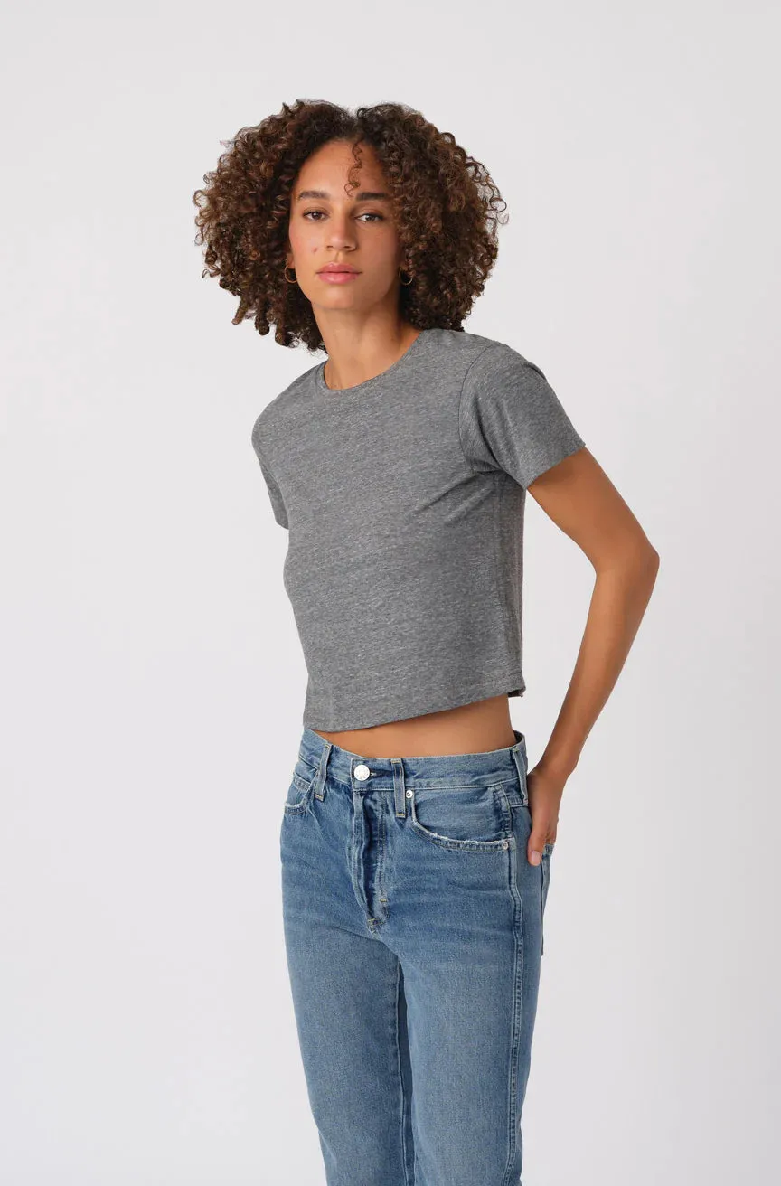 Babe Tee - Heather Grey