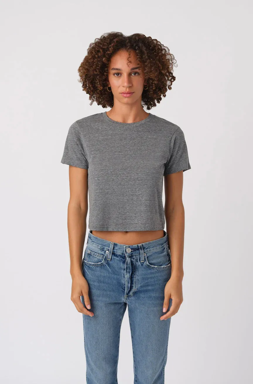 Babe Tee - Heather Grey