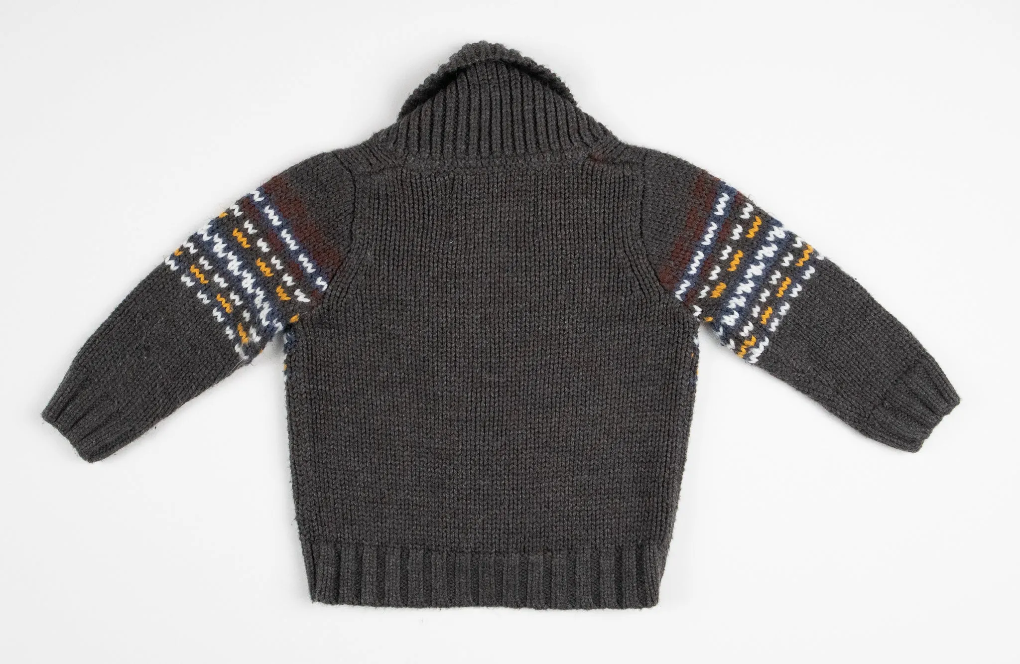 BABY BOY SIZE 9 MONTHS - CHEROKEE, Thick Knit Sweater Jacket EUC B39