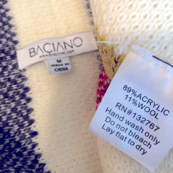 Baciano Open Front Long Cardigan Sweater