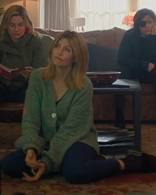 Bad Sisters S02 Sharon Horgan Green Cardigan