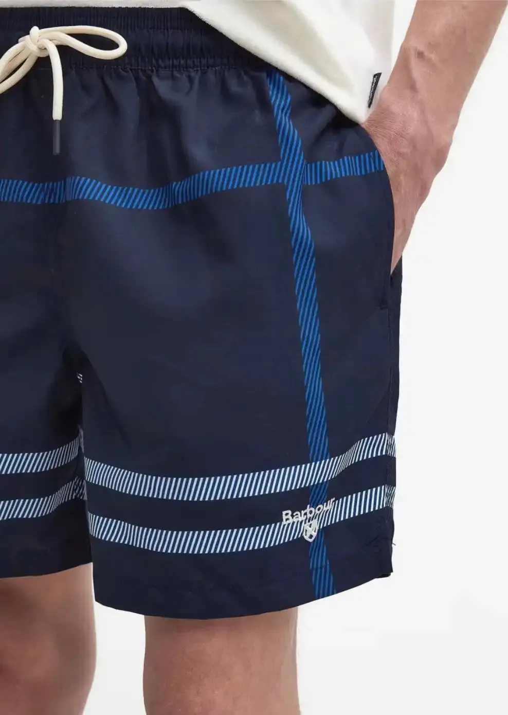 Barbour Men's Twain Swim Shorts Navy