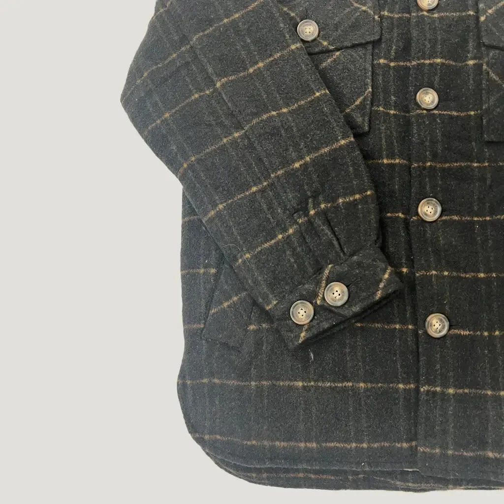Barney Cools Holland Jacket Forest Plaid Large