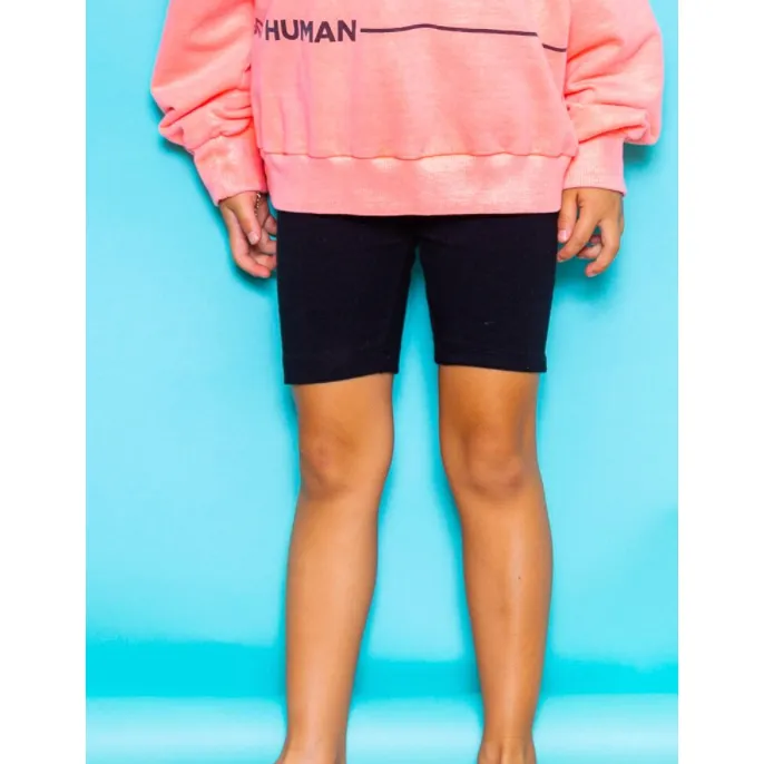 Biker Shorts | Coral Neon