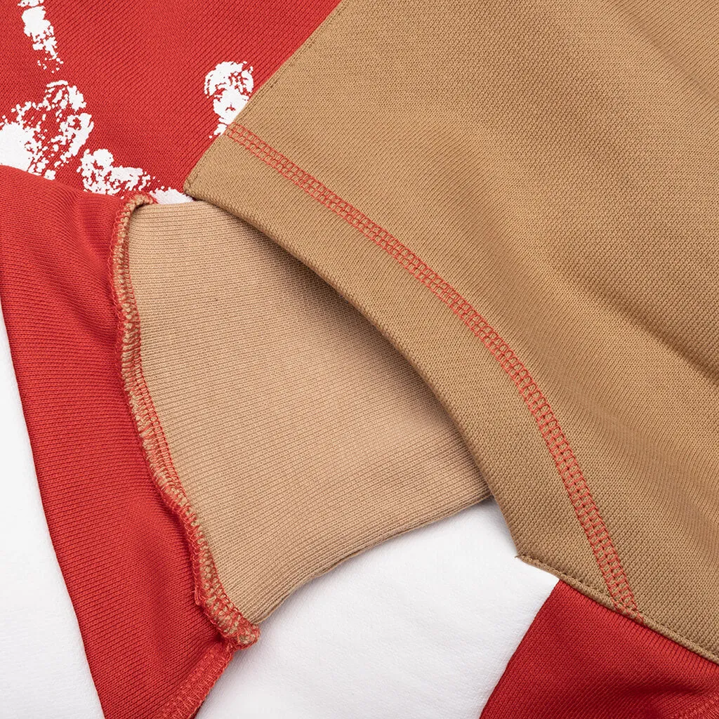 Birthstone Hooded Sweatshirt: 06 - Red/Brown