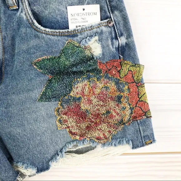 Blank NYC The Barrow Vintage High Rise Denim Short