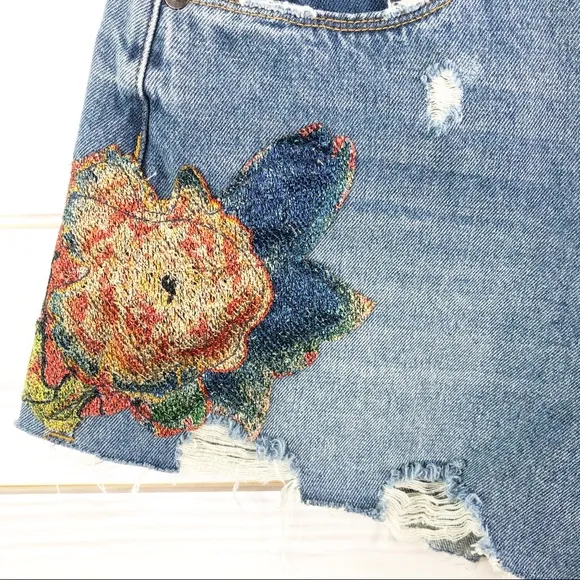 Blank NYC The Barrow Vintage High Rise Denim Short