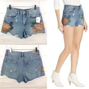 Blank NYC The Barrow Vintage High Rise Denim Short