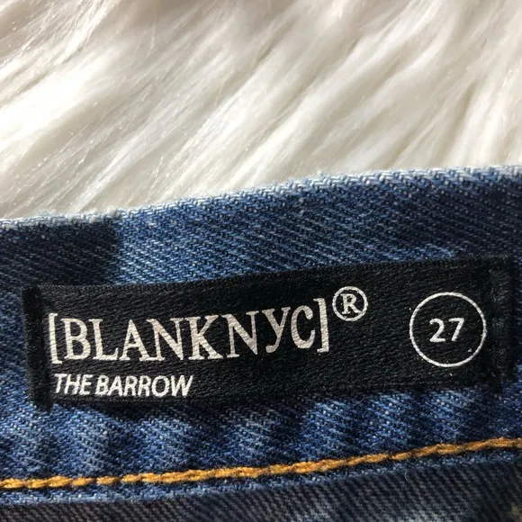 Blank NYC The Barrow Vintage High Rise Denim Short