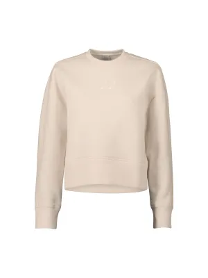 Bluza sportowa damska CASALL Boxy Crew Neck Sweatshirt piaskowy
