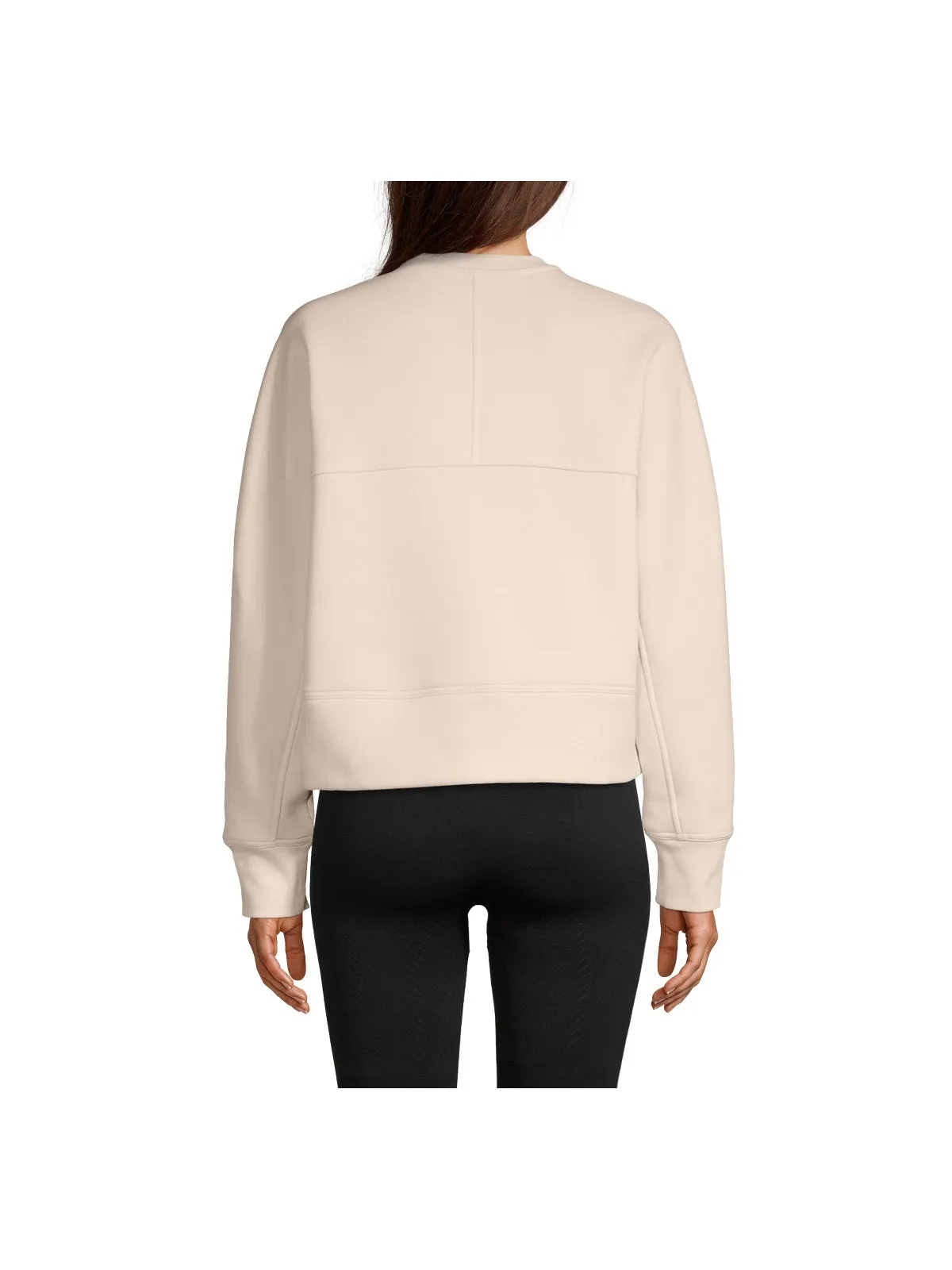 Bluza sportowa damska CASALL Boxy Crew Neck Sweatshirt piaskowy