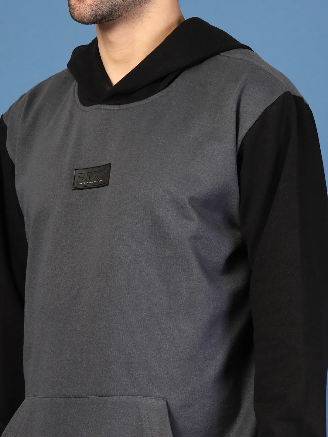 Bold Colorblocked Oversized Hoodie