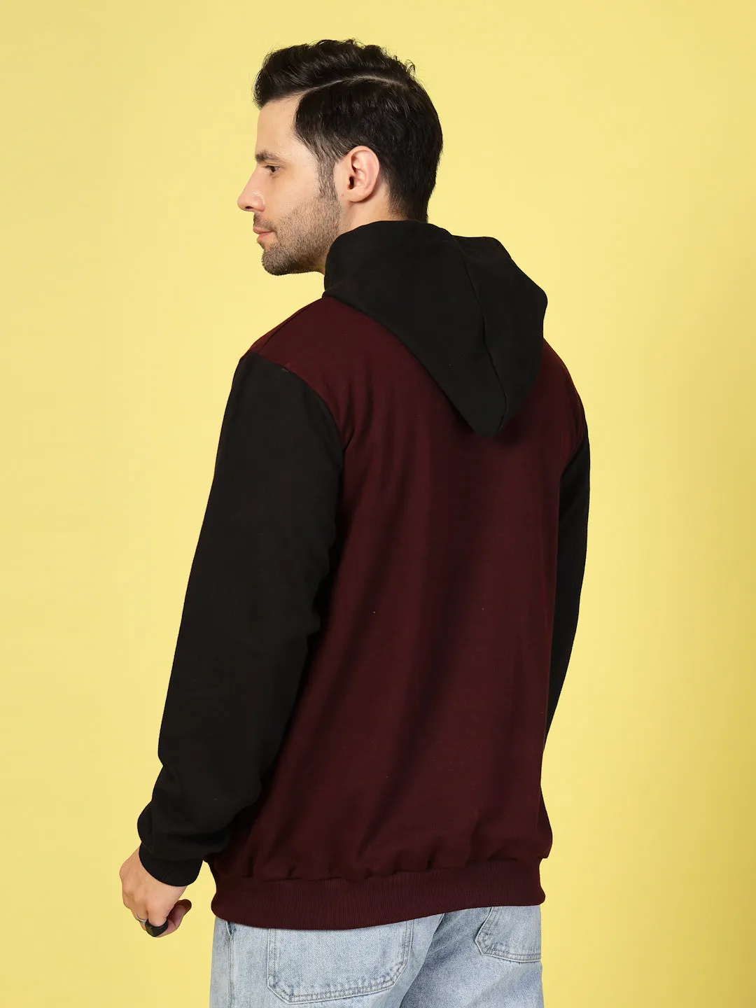 Bold Colorblocked Oversized Hoodie