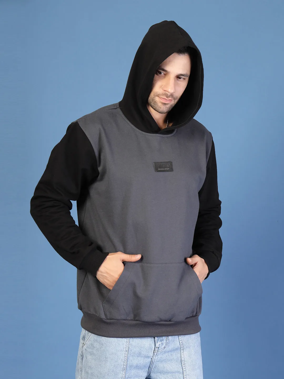 Bold Colorblocked Oversized Hoodie