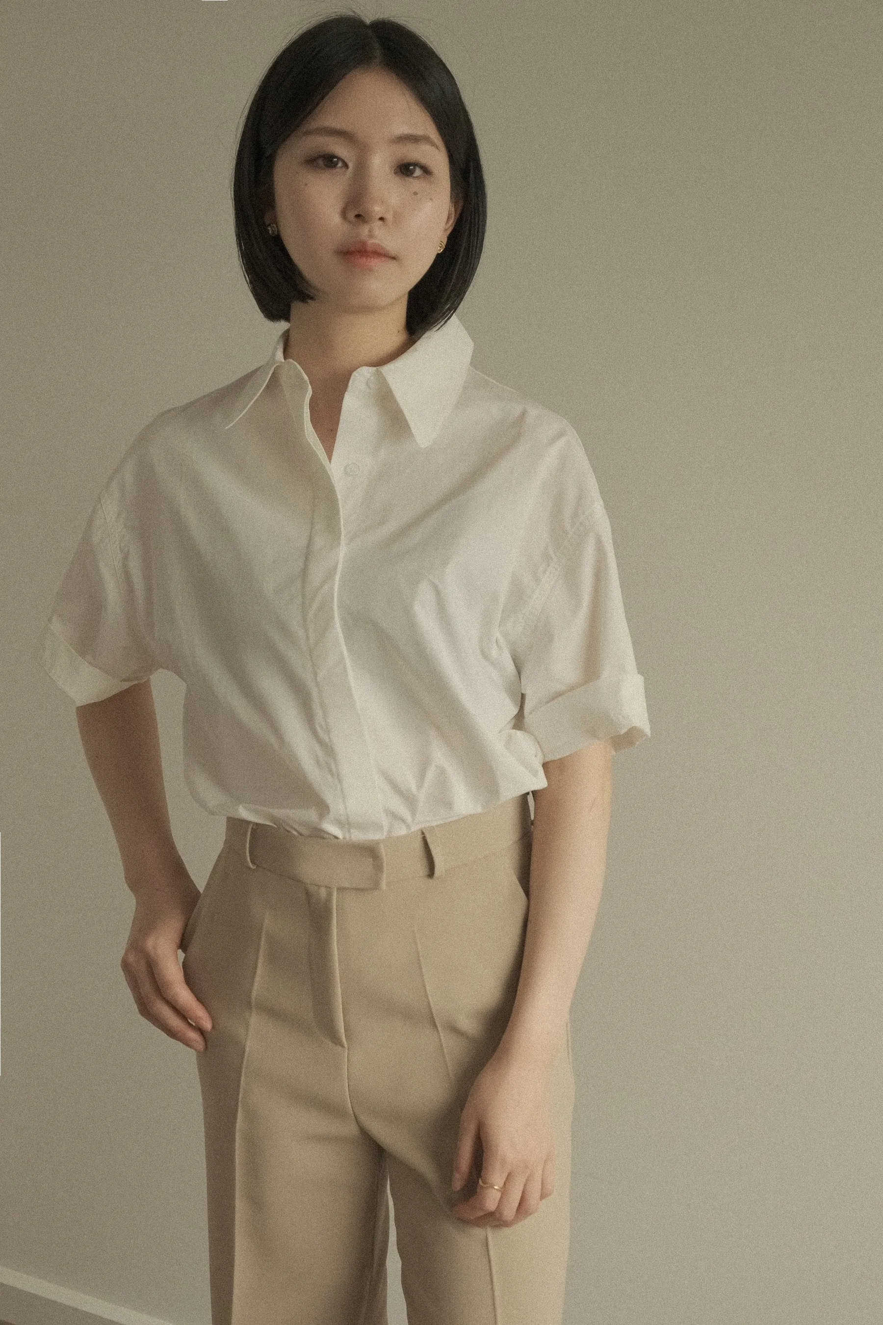 Boxy Short Sleeves Shirt