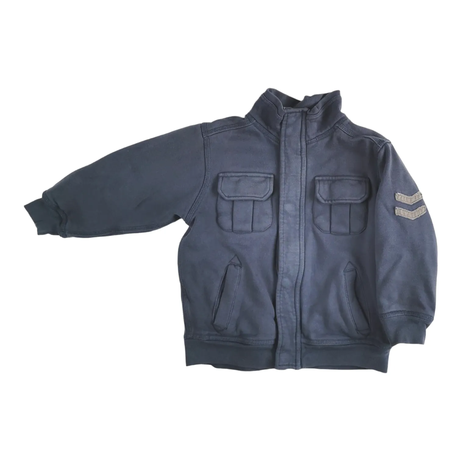 BOY SIZE 3 YEARS - KIDS HEADQUARTERS, Bomber Jacket, Thick / Warm Sweater VGUC B30