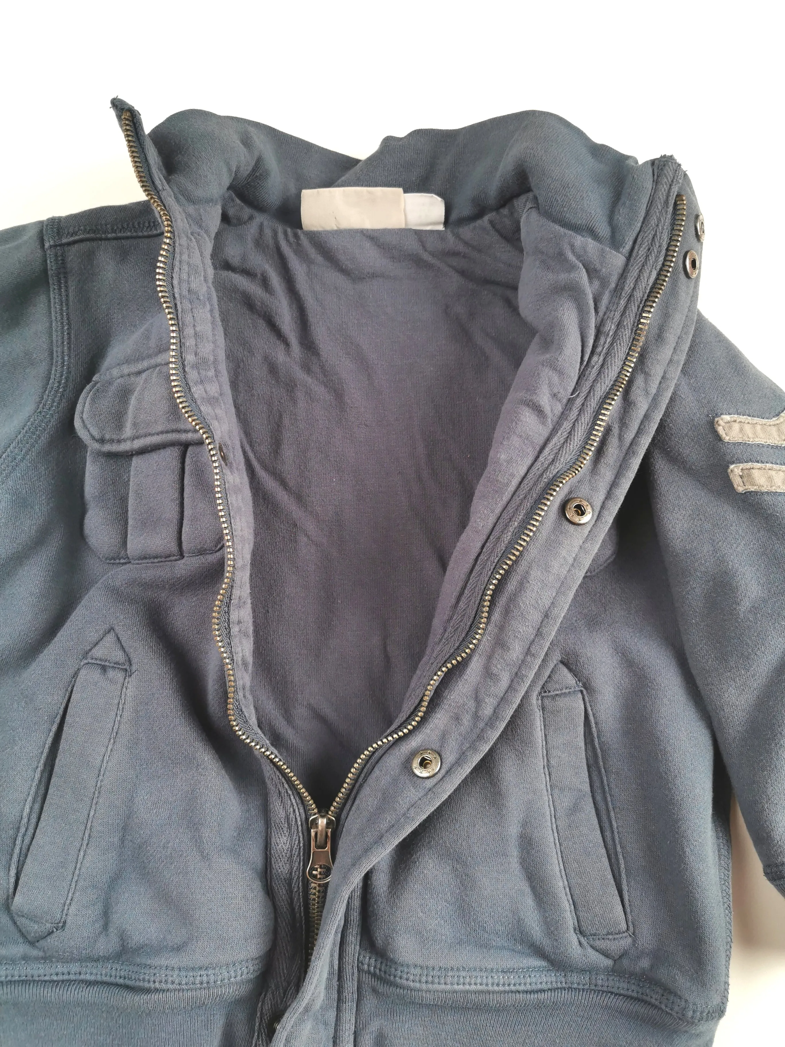 BOY SIZE 3 YEARS - KIDS HEADQUARTERS, Bomber Jacket, Thick / Warm Sweater VGUC B30