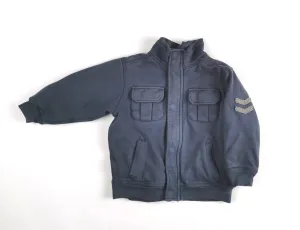 BOY SIZE 3 YEARS - KIDS HEADQUARTERS, Bomber Jacket, Thick / Warm Sweater VGUC B30