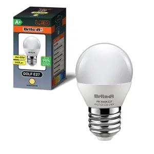 Brite-R 3W E27 ES Golf LED Bulb Warm White 3000K