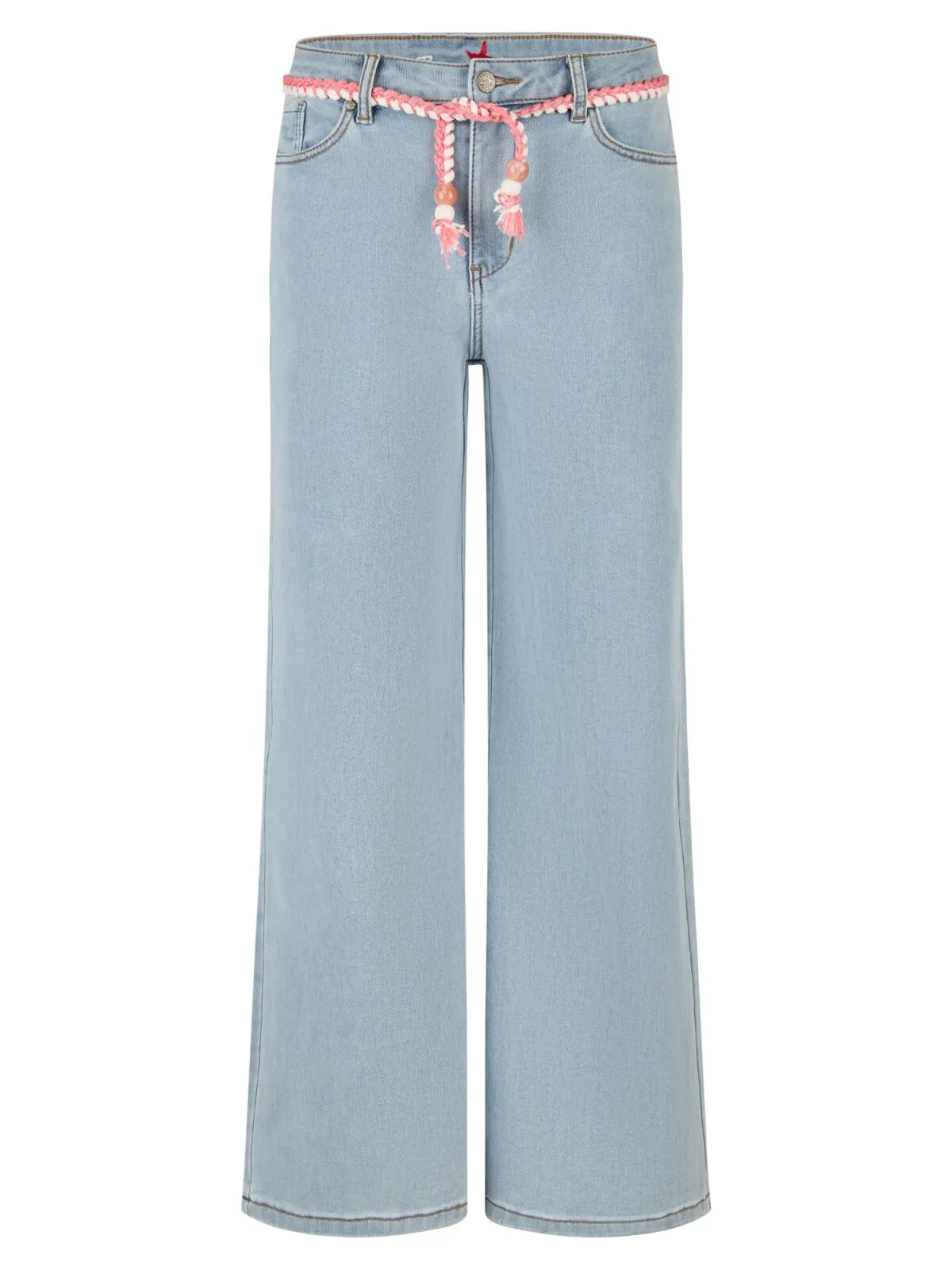 Buena Vista | Wide Leg Stretch Denim Jeans | 5781 lightstone